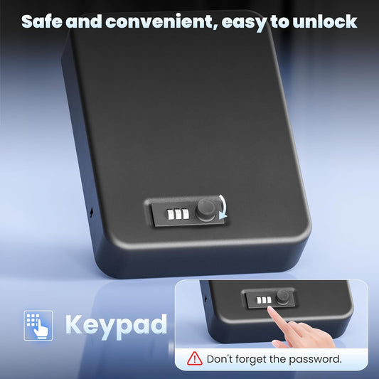 Small Portable Safe Lock Box