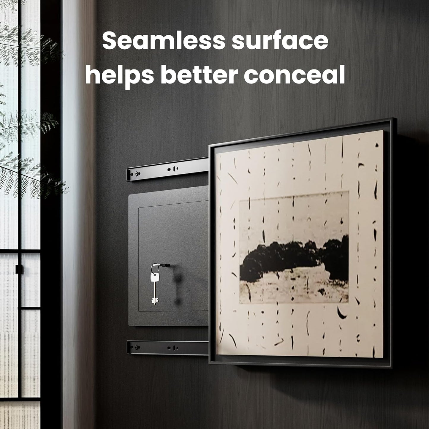Small Hidden In Wall Safe Between 16" Studs, 0.327 cu.ft