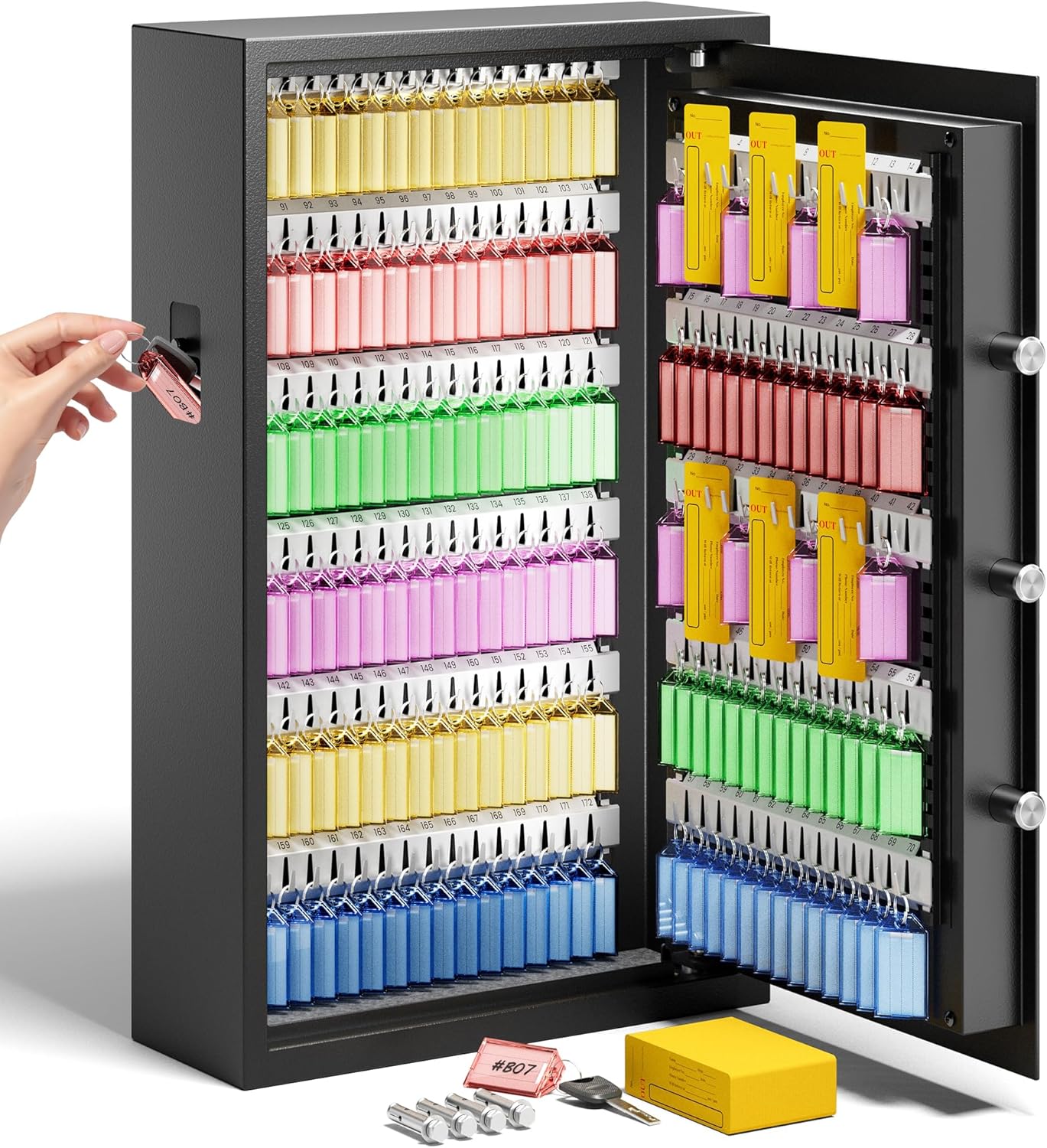 172 Keys Electronic Key Lock Box