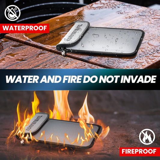 2000℉ 15”x 11”Waterproof Fireproof Document Bag