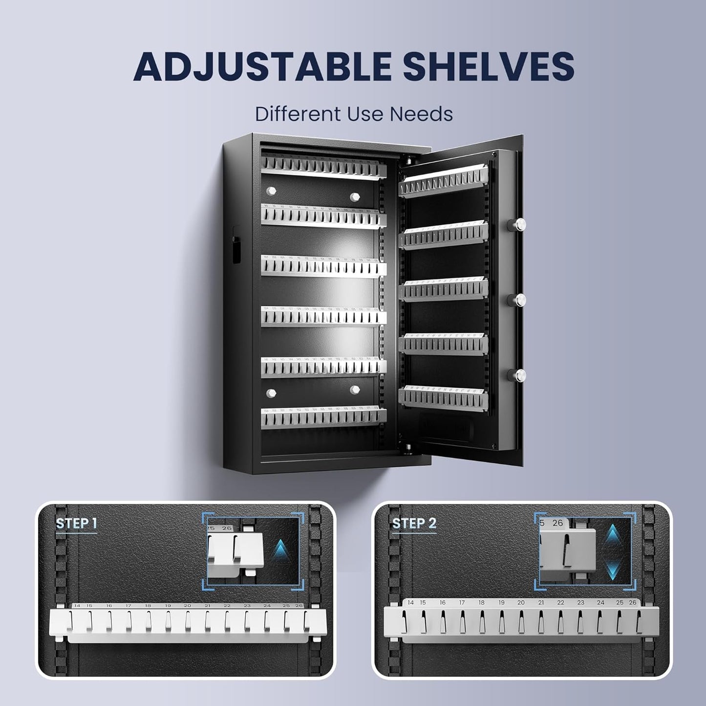 172 Keys Electronic Key Lock Box